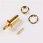 Gold Plated Hexagonal RF Coaxial SMA Connector for Rg58 086 316 Cable
