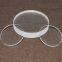 0.2mm Thick High Pressure quartz glass disc For Sight Glass
