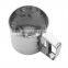 Handheld Cup Shape Stainless Steel Flour Sifter