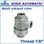 GOGO ATC Pneumatic one way brass gas Quick exhaust valve BQE-01 thread 1/8 inch BSP air pipe valve
