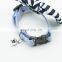 British style pet jewelry multicolor pet bow tie wholesale denim dog collar