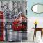 Polyester printed Bathroom Shower Curtain with competitive price
