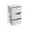 Customized 5L-402 Wholesale Fabric Printing Drawer Dresser Storage Tower 3 Drawers Vertical Chest Home Furniture