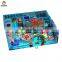 Amusement toy pirate ship ball gun indoor playground, funny soft play for kids
