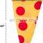 Novelty Wearable Plush Fleece Throw Pizza Blanket Food Shaped Sleeping Bag Blanket for Kids and Adults