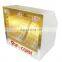 Catering equipment snack food warmer popcorn display showcase for sale