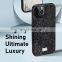Remax 1.2mm Crystal diamond matte plating design phone case for iphone 12  5.4 / 6.1X / 6.7