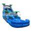 Tropical Palm Tree Large Inflatable Water Slide and Pool