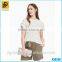 Custom logo women high quality casual comfortable embroidered fringe shirt