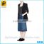 2016 Dongguan Factory Custom New Sample Women Summer Dark Blue Denim Skirt