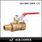 1/4 ,3/8 , 1/2 npt cheap small mini brass ball valve for water air oil and gas brass ball valve factory in YUHUAN