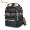 factory OEM fashion multifunctional PU leather baby backpack bag