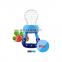Bpa Free Natural Personalized Food Grade Customized Rubber Soothe Fruit Silicone Baby Feeder Feeding Pacifier