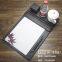 Meeting Clipboard Legal Size Leather Documents Notepad Holder With Pen Holder