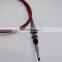 Good quality tricycle spare parts  bajaj 3 wheeler clutch cable black outer casing CG200 clutch cacble