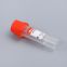 Plastic disposable pet blood sampling tube edta 0.5ml mirco blood collection tube