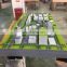 Physical 1/800 scale model making building development for city