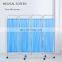 Factory price  201 Stainless Steel 4 Folding Partition medical Ward Screen for Hospital