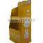 custom sports goods hook cardboard soccer display stand/peg hooks cardboard display