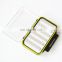 ABS Plastic Tackle Case Double Side Clear Slit Foam Fly Fishing Box