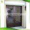 metal front wrought iron grill double door designs for homes