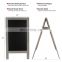 Low Price Simple Useful Wind Resistant Wooden Blackboard With Stand