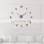 Wholesale Modern Yiwu Quartz Acrylic DIY 3D Wall Sticker Clock for Home Decor
