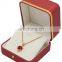 High Quality Fashion Custom Logo Red Color Drawer Ring Box Jewelry Box