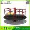 Outdoor Play Equipment Metal Revolving Chair For Children