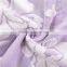 Home design cotton beautiful flower pattern best quality printed terry towel blanket