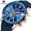 BENYAR 5140M Men's Fashion Casual Watch Japan Quartz Movement Silicone Band Business Watch