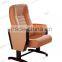 Moveable Steel Leg Folding Armchair Auditorium Seating Design HJ68C-E