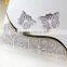 Shinning Butterfly Pvc Material Plastic Wedding Cards Islamic
