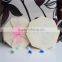 2016 New Design Lovely Blank Wedding Cards with Ribbon