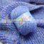 6PLY SOLID COLOR PROTEIN COTTON SILK YARN ACRYLIC CROCHET YARN FOR HAND KNITTING