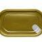 The Large Caliber Aluminum Easy Open Peel off Lid to Tear Cover for Food