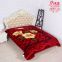 truelove floral custom muslim south american  korean  3d mink polyester raschel winter soft  bed throw blanket