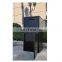 Outdoor Metal Security Package Mail Box Standing Letter Box Large Freestanding Parcel Post Box With Lock