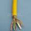 Seawater proof PUR polyurethane high flexibility cable Twisted pair shielded tow chain cable underwater monitoring watertight cable