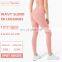 Women Peach Buttock Tight Scrunch Butt Leggings Sports Yoga Leggings Wavy Line Foot