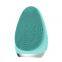 Limpiador facial de silicona, Limpiador facial eléctrico ultrasónico. Dispositivo de limpieza de poros faciales multifuncional