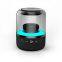 Bluetooth Speaker LED Colorful Atmosphere Light TWS Speaker Transparent Black Battery Plastic Wireless Bocinas Bluetooth Active