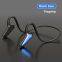 M-D8 Bone Conduction Headphones HIFI Stereo Concept Earphone For Running Wireless Sports Hands-free Headset With MIC