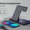 2024 Innovative Multifunction Charging Stand Holders 15W Magnetic Wireless Charger 3 in 1 for Iphone Iwatch Air Pros Charging
