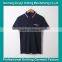 dark biue plain dyed biank men polo shirt  china