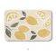 Wabi sabi style custom printing diatomite stone bath mat for bathroom
