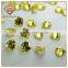New product gemstones golden yellow cz gemstone