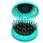 Plastic Folding Hair brush with Mirror