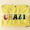 Osini Custom Colorful 3-ring Binder Letters Embroidery Canvas Pen Pouch Pencil Case Traving Bag for School &office & Girl