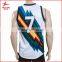 Custom Sublimation printing singlet rugby sleeveless jersey wholesales